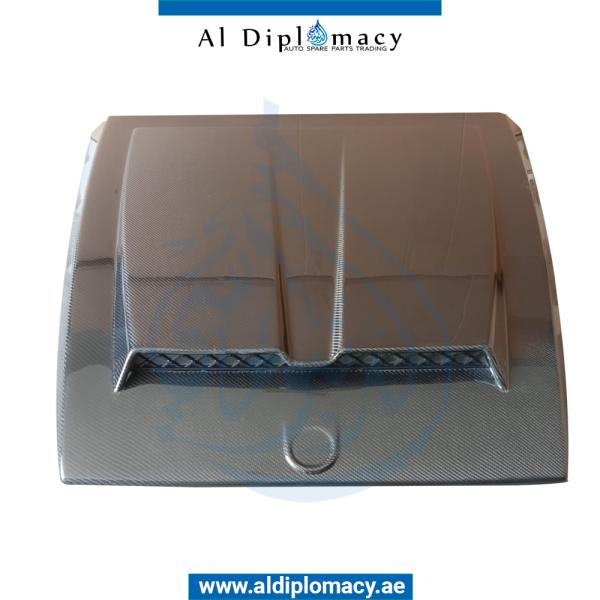 HOOD TOP COVER CARBON FIBER