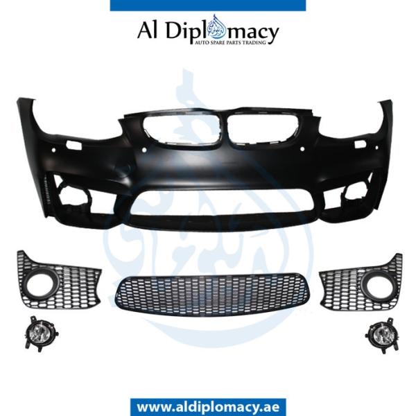 FRONT BUMPER WITH SENSOR AND WIPER HOLE M4 LOOK FOG LAMP TYPE