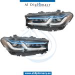 F10 TO G30 LCI M5 BODYKIT FIT 2011-UP. FRONT BUMPER REAR BUMPER HOOD FENDER HEADLIGHT STOPLIGHT SIDE SKIRT GRILLE AND EXHAUST