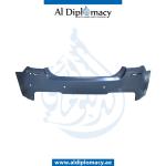 REAR BUMPER WITH SENSOR HOLE DOUBLE EXHAUST TYPE M PERFORMANCE