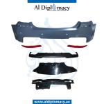 REAR BUMPER WITH SENSOR HOLE DOUBLE EXHAUST TYPE M PERFORMANCE