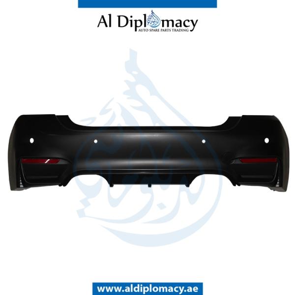 REAR BUMPER WITH SENSOR HOLE DOUBLE EXHAUST TYPE M4