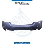 REAR BUMBER WITH SENSOR HOLE M-TEC TWO SINGLE EXHAUST TYPE