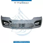 FRONT BUMPER WITH SENSOR AND WIPER HOLE M5 STYLE COMPLETE