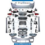 G30 LCI M5 BODYKIT FIT 2017-UP COMPLETE. FRONT BUMPER REAR BUMPER HEADLIGHT STOPLIGHT SIDE SKIRT GRILLE AND EXHAUST