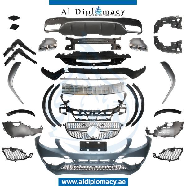 W166 GLE 63 BODYKIT COMPLETE FRONT BUMPER REAR BUMPER EXHAUST