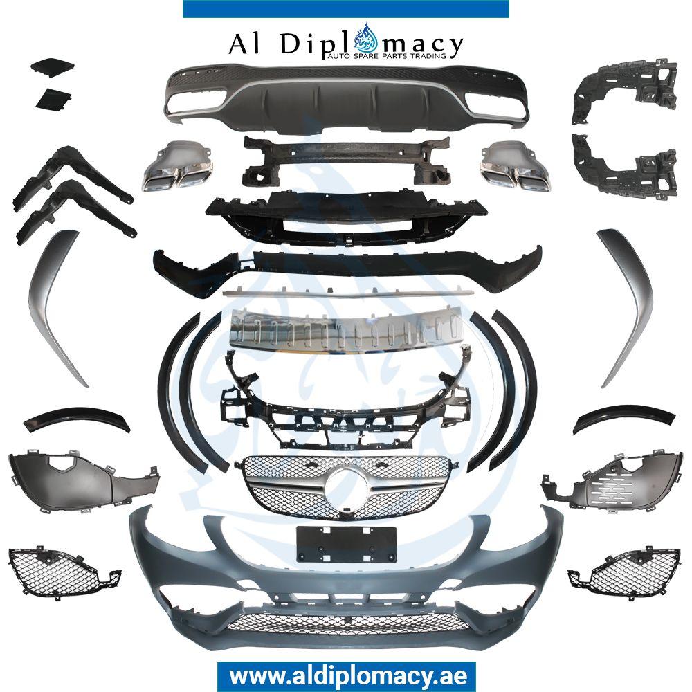 W166 GLE 63 BODYKIT COMPLETE FRONT BUMPER REAR BUMPER EXHAUST