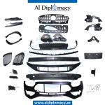 W213 E63 2020-UP BODYKIT COMPLETE. FRONT BUMPER GT GRILLE REAR DIFFUSER AND EXHAUST