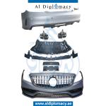 W218 CLS63 AMG 2018 LOOK BODYKIT FIT 2011-2018. FRONT BUMPER REAR BUMPER GRILLE AND EXHAUST