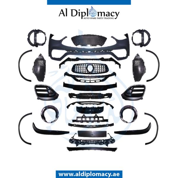 W253 GLC 63 COUPE 2018 LOOK BODY KIT FITS 2019-UP