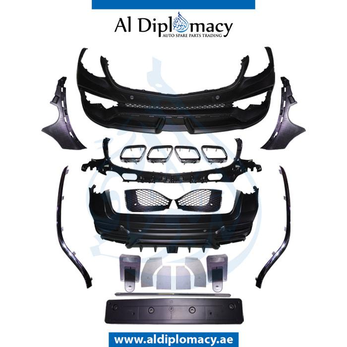 W253 GLC 63 STYLE BODYKIT 2015 COMPLETE. FRONT BUMPER AND REAR BUMPER