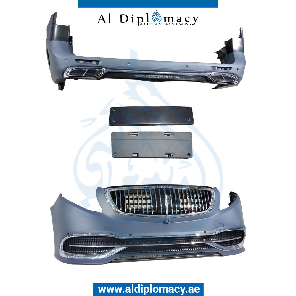 W447 MAYBACH BODYKIT WITHOUT BONNET COMPLETE. FRONT BUMPER GRILLE REAR BUMPER AND EXHAUST