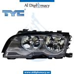 HEADLIGHT NORMAL SILVER WITH MOTOR LEFT