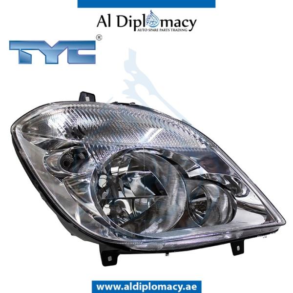 HEADLIGHT NORMAL WITH FOG LAMP RIGHT