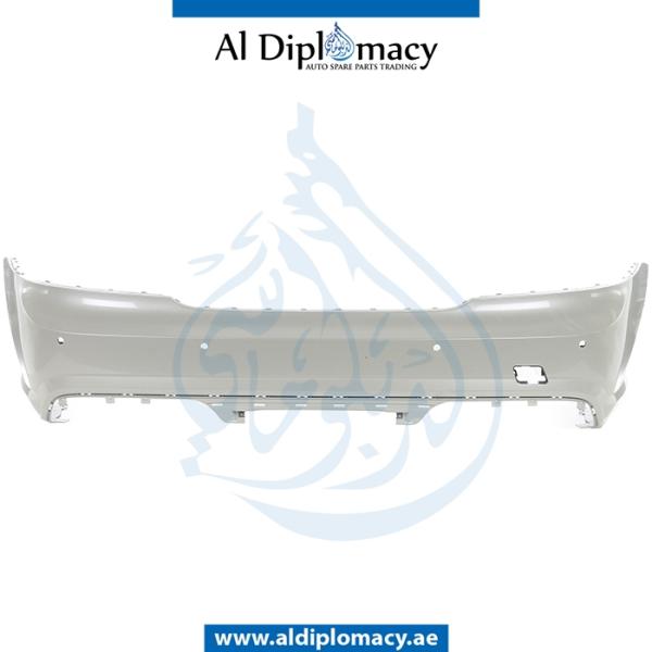 REAR BUMPER WITH SENSOR HOLE EMPTY