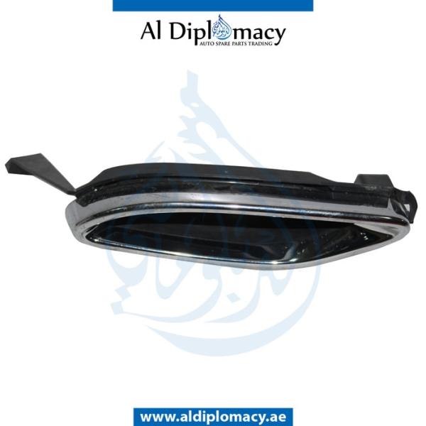 REAR BUMPER EXHAUST COVER LEFT