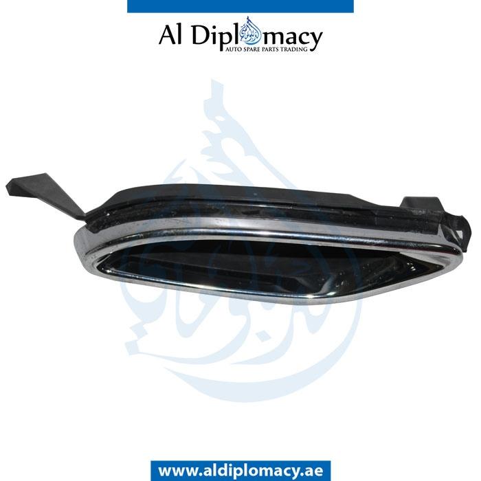 REAR BUMPER EXHAUST COVER LEFT