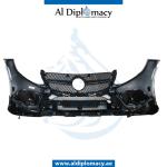 FRONT BUMPER WITH SENSOR HOLE AMG COMPLETE