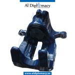 REAR BRAKE CALIPER HOUSING BLUE LEFT