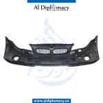 FRONT BUMPER WITH SENSOR WIPER AND CAMERA HOLE COMPLETE