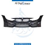 FRONT BUMPER WITH SENSOR AND WIPER HOLE COMPLETE