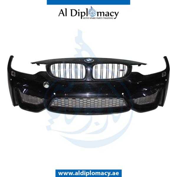 FRONT BUMPER WITH SENSOR AND WIPER HOLE COMPLETE