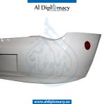 REAR BUMPER WITH SENSOR HOLE COMPLETE