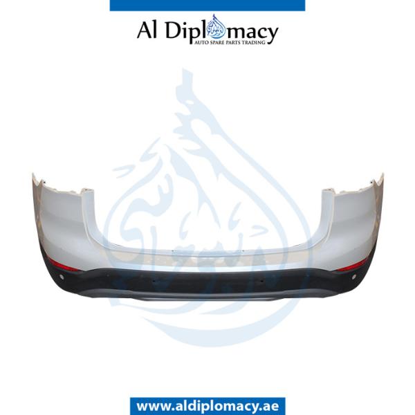 REAR BUMPER WITH SENSOR HOLE COMPLETE