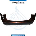 REAR BUMPER WITH SENSOR HOLE COMPLETE
