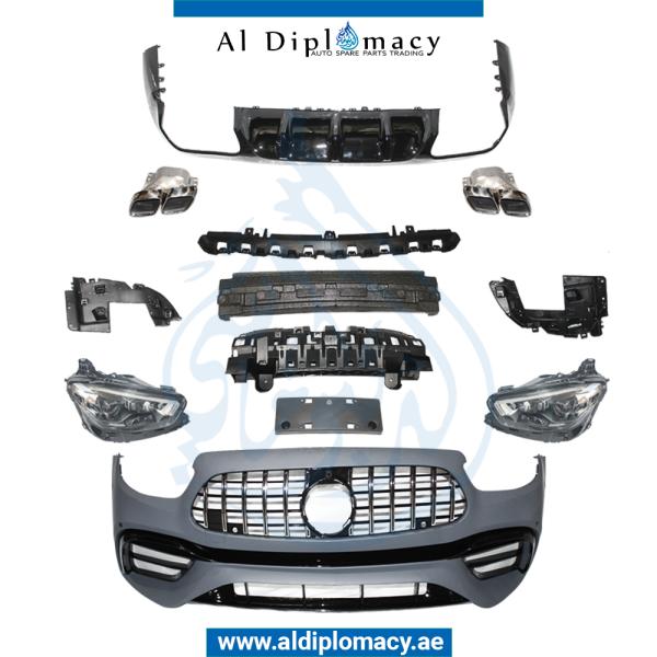 C238 NORMAL AMG 2020 LOOK BODYKIT. FRONT BUMPER HEADLIGHT REAR DIFFUSER AND EXHAUST