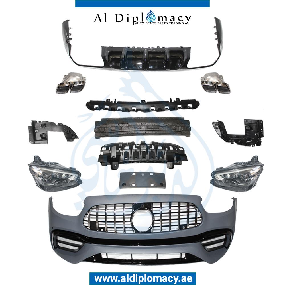 C238 NORMAL AMG 2020 LOOK BODYKIT. FRONT BUMPER HEADLIGHT REAR DIFFUSER AND EXHAUST
